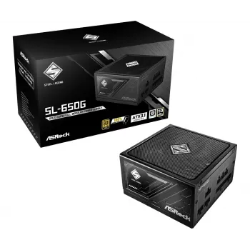 Virtalähde ASRock STEEL LEGEND 650W 80Plus Gold