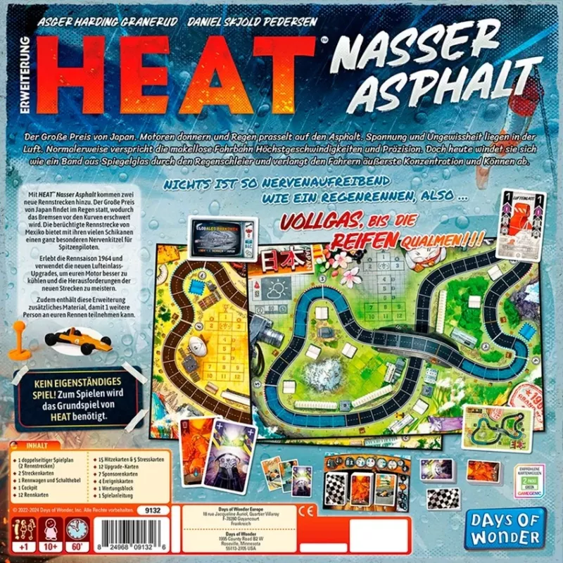 Heat - Wet Asphalt, lautapelin lisäosa