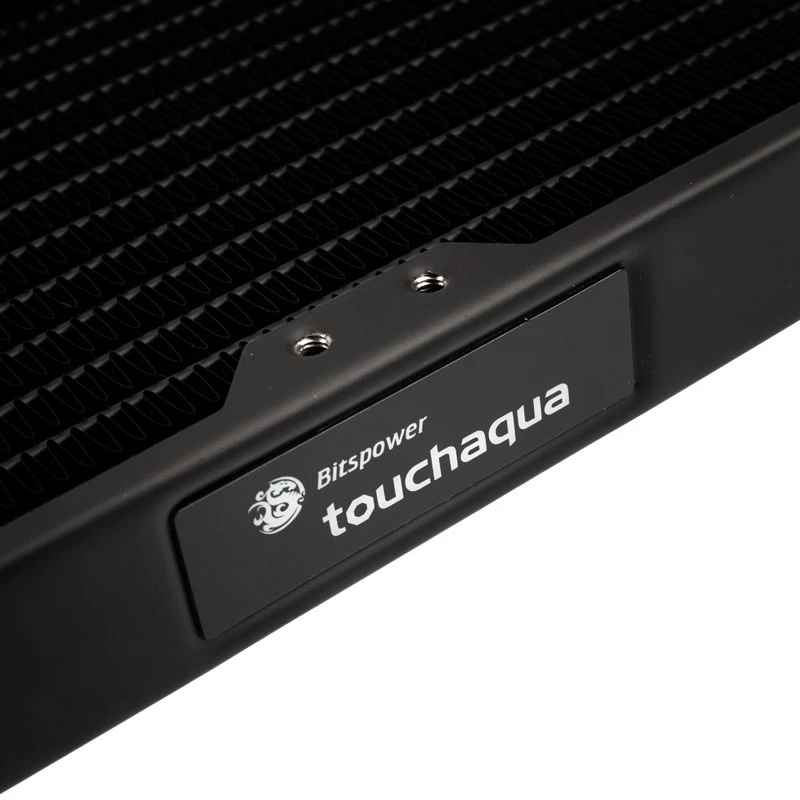 Jäähdytin 240 mm BitsPower Touchaqua Radiator Tarasque 240, musta, 240 mm