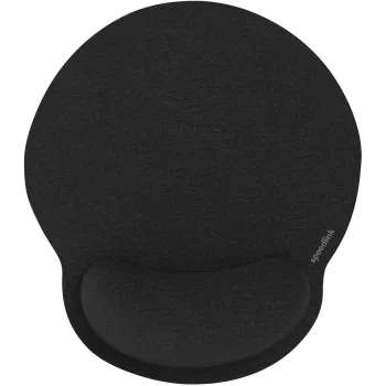 Muistivaahtomuovihiirimatto Speedlink VELLU rannetuki, 230 × 254 mm, musta