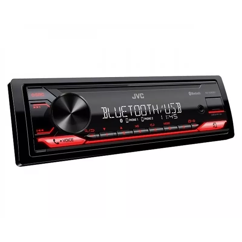 JVC KDX-282BT autoradio 1-DIN Bluetooth 4.2:lla, USB, CD, AUX, 8-kaistainen EQ, 50W/kanava