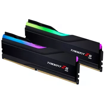 DIMM 32 GB DDR5-6000 (2x 16 GB) Dual-kit, muisti musta, F5-6000J2836G16GX2-TZ5RK, Trident Z5 RGB, INTEL XMP