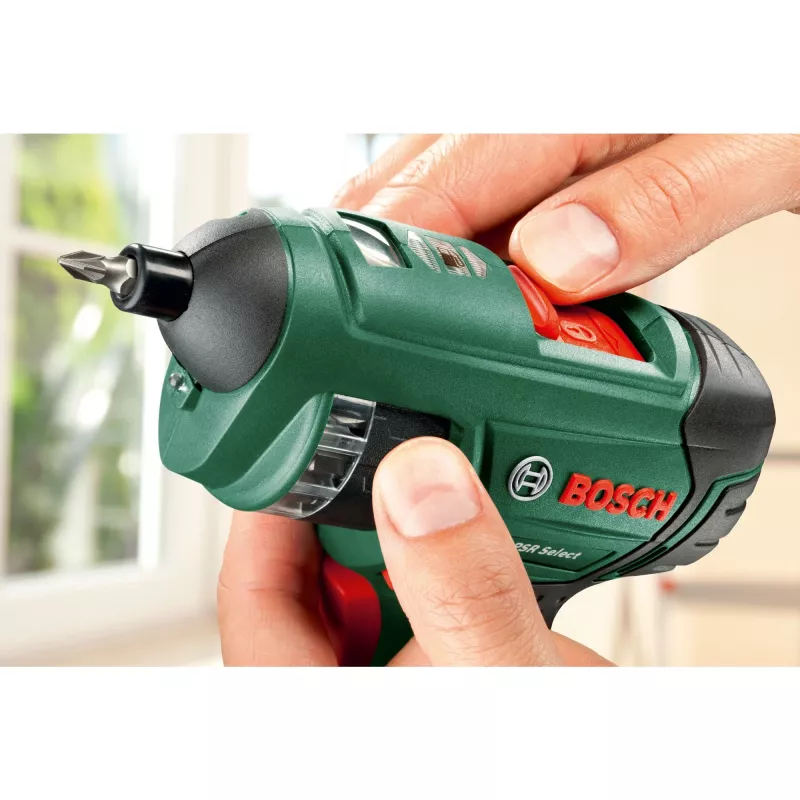 Bosch PSR Select, akkuruuvinväännin, pistoolikahva, 240 kierr./min, 5 mm, 3,5 N⋅m, 4,5 N⋅m