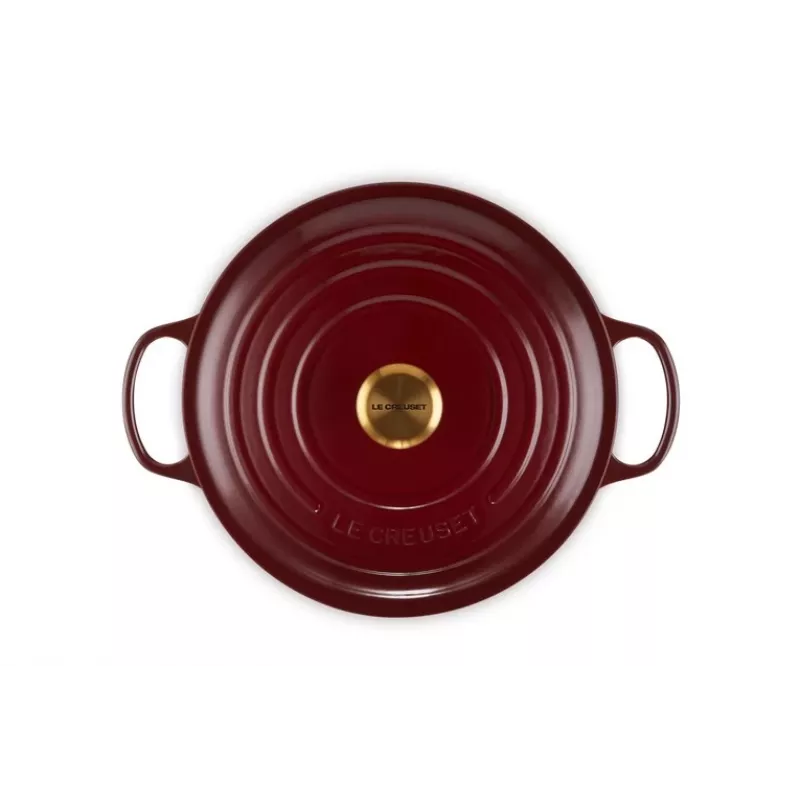 Le Creuset 21177289494441 kattila 6,7 L pyöreä punainen