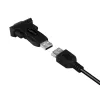 LogiLink AU0002F RS-232 USB 2.0 sovitin pistoke musta