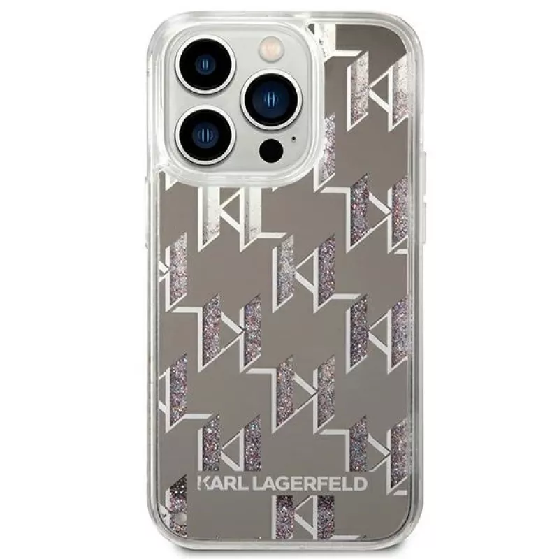 Karl Lagerfeld KLHCP14XLMNMS iPhone 14 Pro Max 6.7 hardcase hopea / hopea Liquid Glitter Monogram