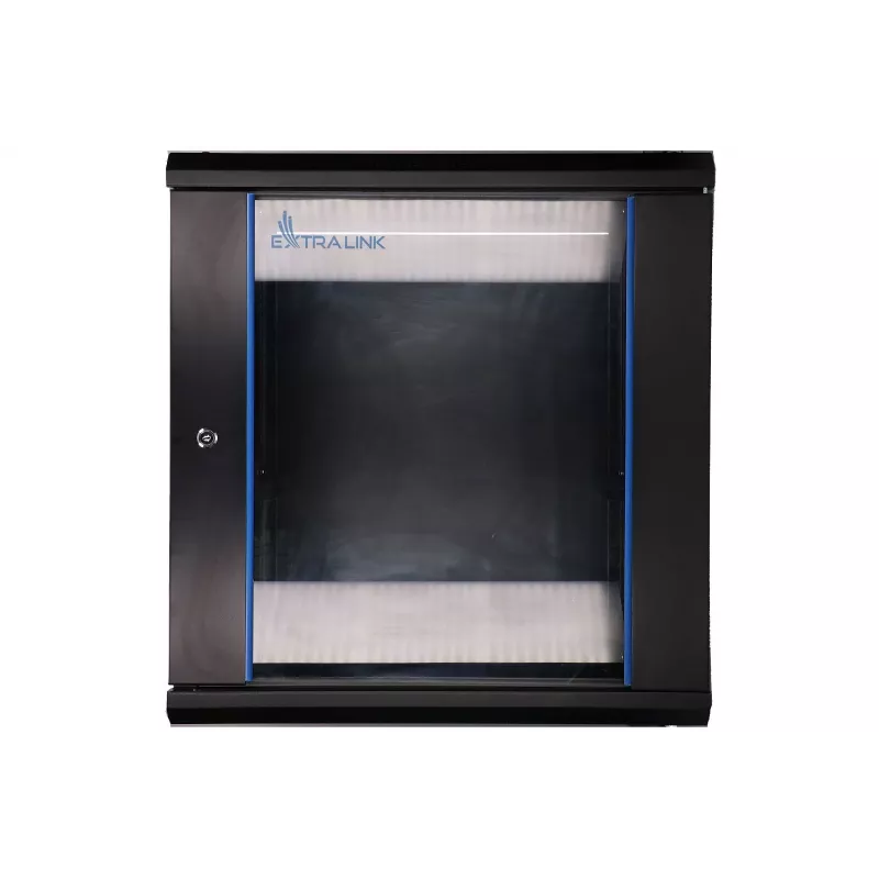 Seinäkaappi Extralink Rackmount-kaappi 12U 600x600 musta