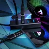 Sharkoon USB-keskitin USB 3.2 Gen 1 (3.1 Gen 1) Type-C 5000 Mbit/s musta