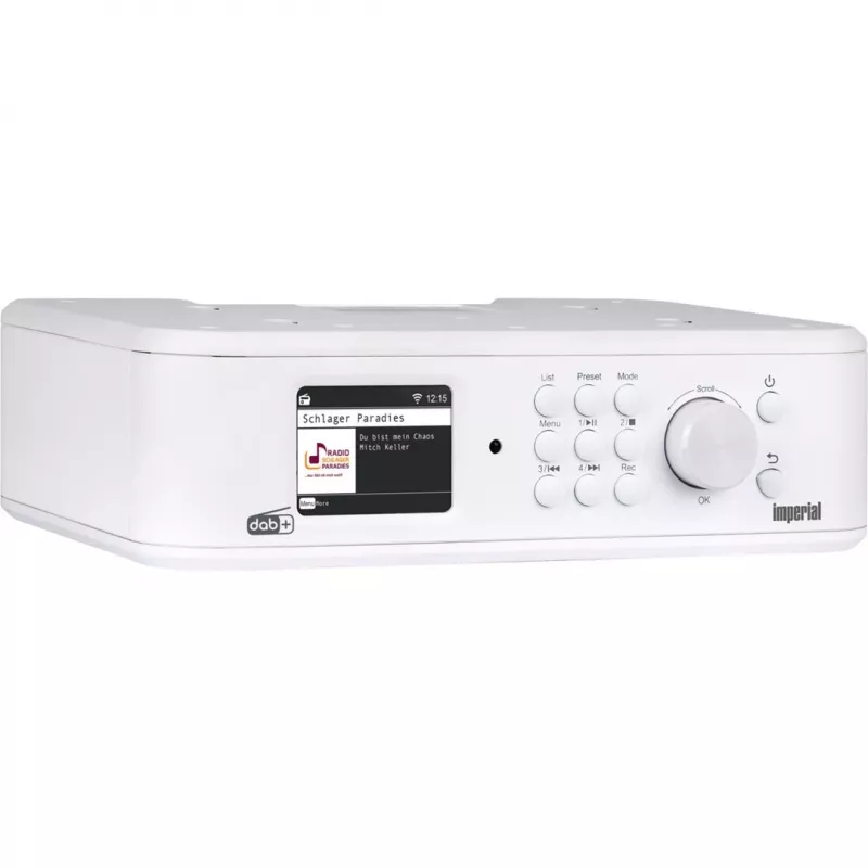 Telestar Imperial Dabman i460 internet digitaalinen valkoinen