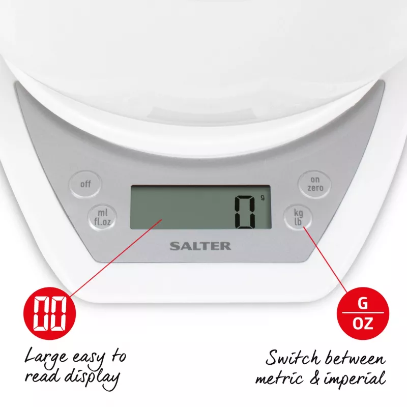 Elektroninen keittiövaaka Salter 1024 WHDR