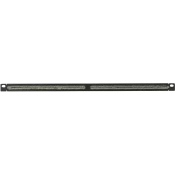 Kaapelinhallintapaneeli LOGON RAO205BL musta metalli 48,3 cm