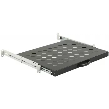 Rack-hylly LOGON RAS600BL musta 30 kg kantavuus 19