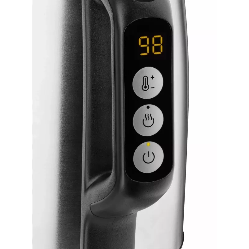 Vedenkeitin lämpötilansäädöllä KM5011 1,7 l ruostumaton teräs