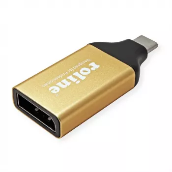 ROLINE 12.03.3232 USB-näytönohjainsovitin 4096 x 2560 pikseliä kulta (12.03.3232)