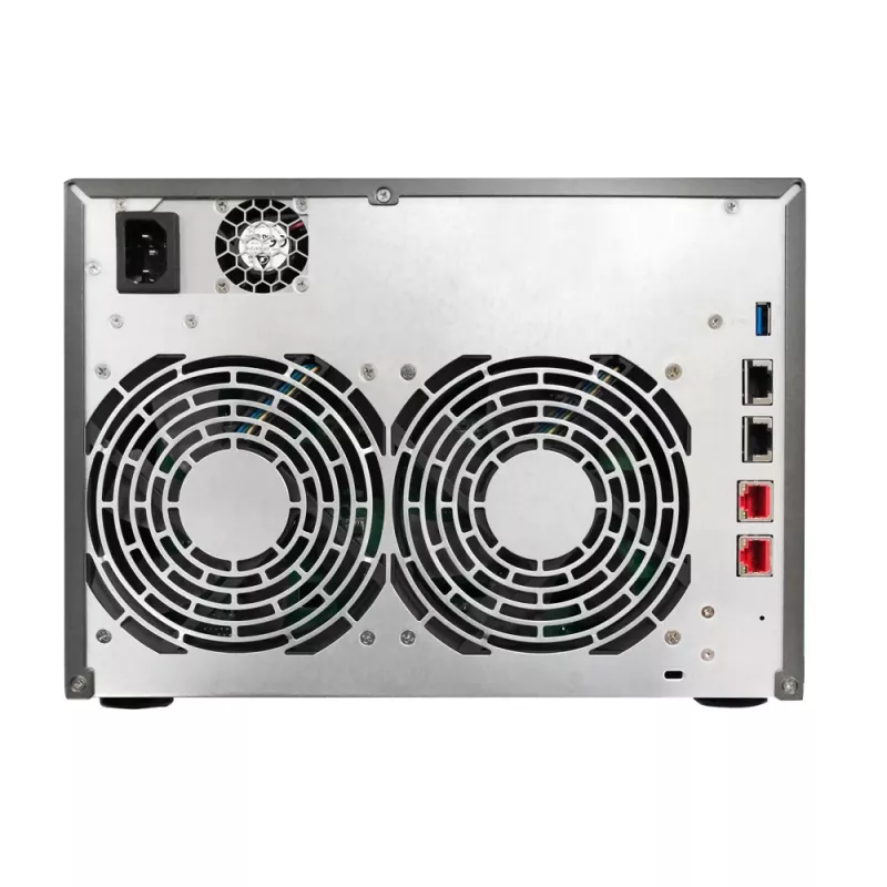 Asustor AS6508T NAS torni Intel Atom® C3538 8 GB DDR4 0 TB ADM musta