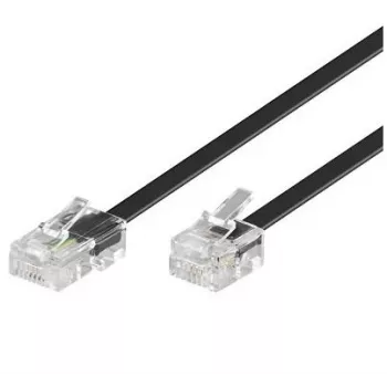 Microconnect MPK463S RJ11–RJ45-puhelinkaapeli, 15 m, musta