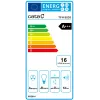 Kalusteisiin asennettava liesituuletin CATA TFH 6830 GWH 600 m³/h valkoinen kosketusohjaus