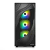 Sharkoon REBEL C80M RGB Midi Tower musta