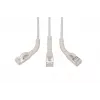 Digitus CAT 6A F-FTP taipuisa patchkaapeli, kupari, 3 m, harmaa, 10 kpl