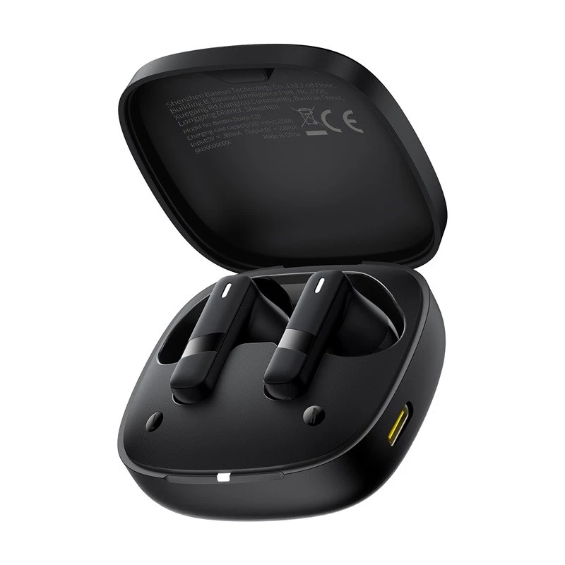 Baseus Bowie E20 kuulokemikrofoni langaton in-ear puhelut/musiikki Bluetooth musta