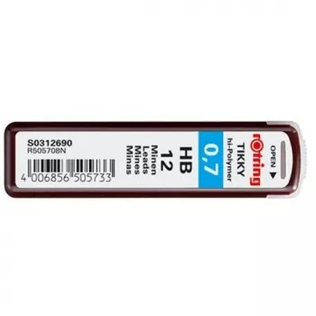 Lyijytäyte HB Rotring polymeerilyijyt 0,7 mm S0312690