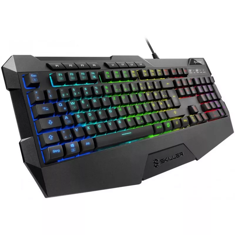 Sharkoon SKILLER SGK4 näppäimistö peli USB QWERTZ saksa musta