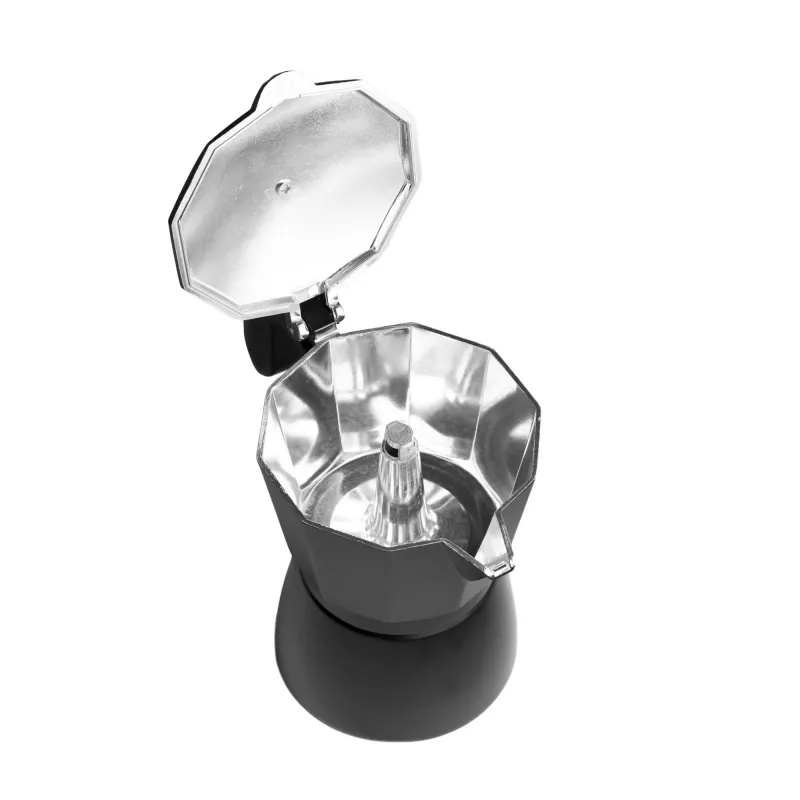Espressokone Adler AD 4421 — 15 bar pumppu, musta kotelo