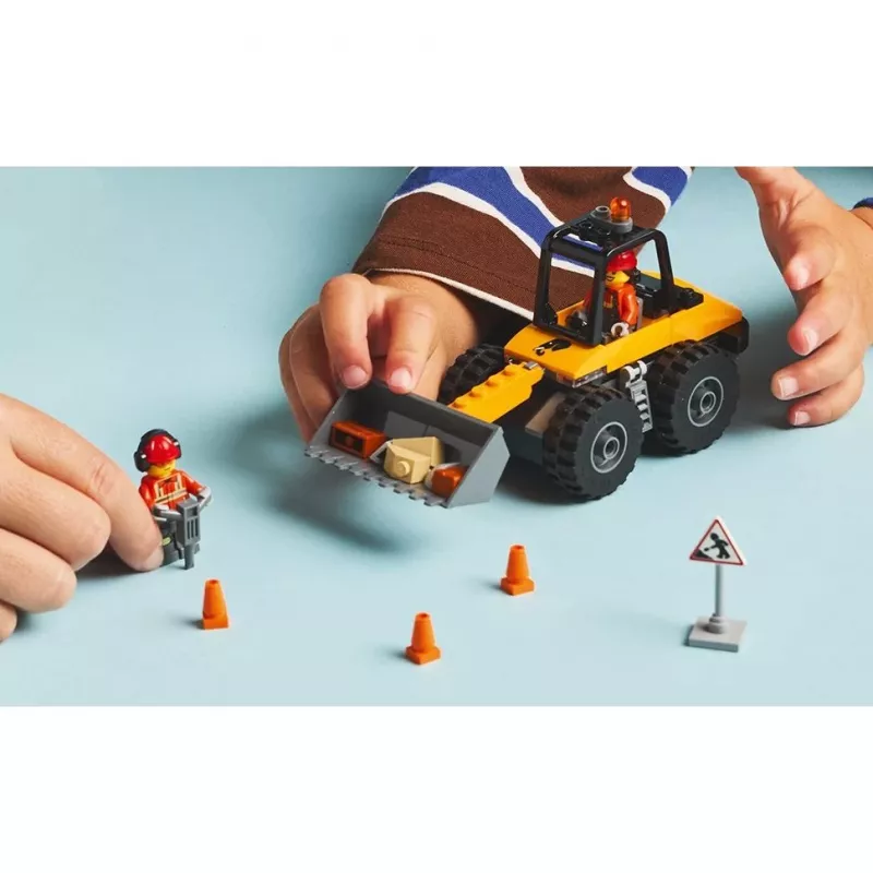 LEGO City 60450 Keltainen pyöräkuormaaja