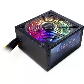 Inter-Tech Argus RGB-600W II virtalähde 20+4 Pin ATX ATX musta
