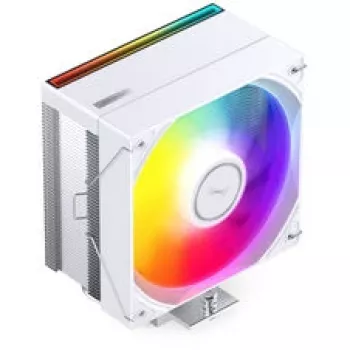 CPU-jäähdytin Jonsbo CB40 WHITE ARGB, PWM-ohjaus, ARGB-valaistus, kompakti torni, valkoinen