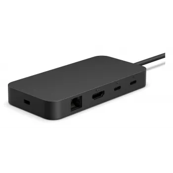 Telakointiasema Microsoft Surface USB4 Dock johdollinen musta 100W Power Delivery