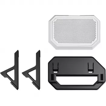 Chassis-Stand-Kit The Tower 600 Snow (musta/valkoinen, vaakasuoraan asennukseen)