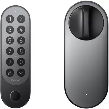Älykäs ovilukko Aqara EL-D02D-B Bluetooth avainkoodi RF-kortti