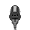 everActive CC-25C autolaturi, 2x USB 12 W, USB-C-kaapelilla