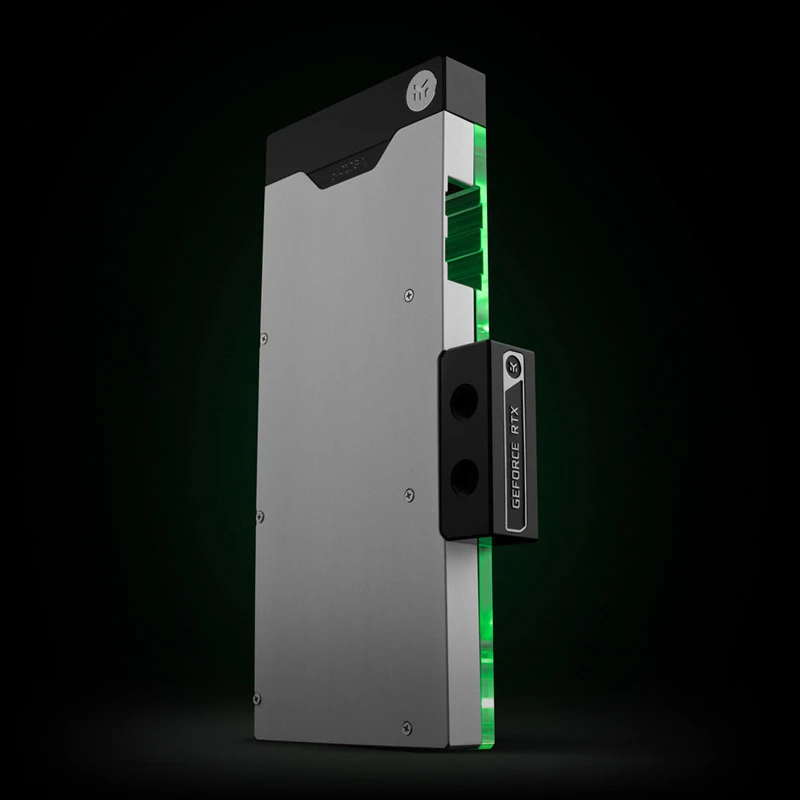 EK-Quantum Vector² RE RTX 3080/90 takalevy (backplate), hopea