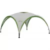 Paviljonki Event Shelter Pro L 3,65 x 3,65 m vaaleanharmaa vihreä