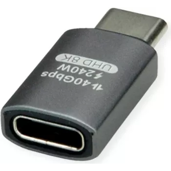 ROLINE USB4 40G Type-C-adapteri uros/uros alumiini (12.03.2931)
