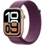 Apple Watch Series 10 Aluminium-kotelo GPS + Cellular 46 mm Roségold Sport Loop Plum