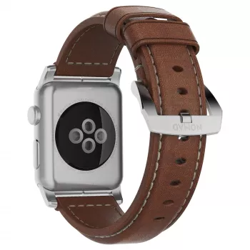 Nomad NM1A4RST00 – ranneke – älykello – ruskea – Apple – Apple Watch Sport – Apple Watch – Apple Watch Edition – nahka