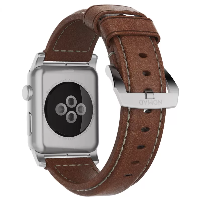 Nomad NM1A4RST00 – ranneke – älykello – ruskea – Apple – Apple Watch Sport – Apple Watch – Apple Watch Edition – nahka