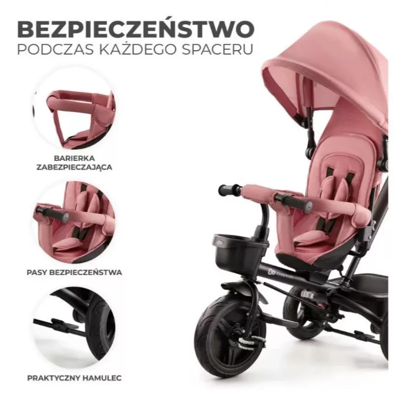 Kolmipyörä AVEO ROSE PINK