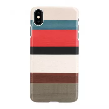 man and wood puhelinkotelo iPhone XS Max — corallina white