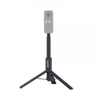 Jalusta Insta360 CINX2CB/G 3 jalkaa musta korkeus 24,5-109 cm