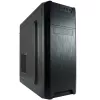 LC Power Classic 7040B - MDT - ATX - ilman virtalähdettä - musta, harjattu alumiini / musta - USB/audio