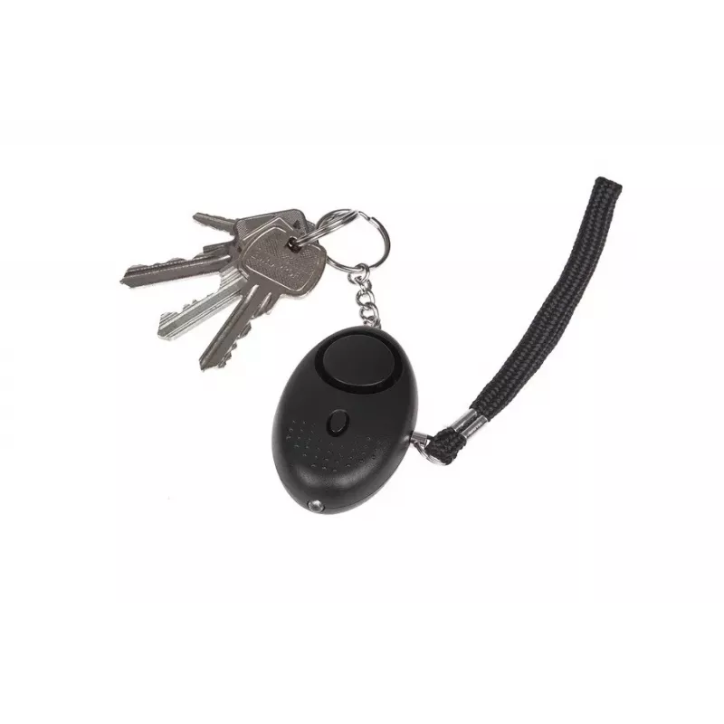 Henkilökohtainen hälytin GUARD YC-003-BL — 120 dB, LED-taskulamppu, LR41-paristot, kannettava turvalaite