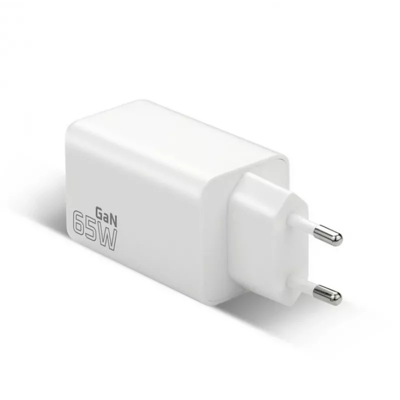 everActive SQ-655Q 65W -pikalaturi, 1×USB-A + 2×USB-C