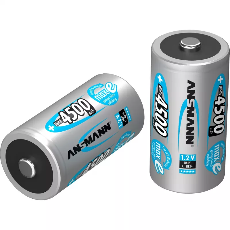 1x2 Ansmann maxe akku NiMH Baby 4500 mAh German (5035352)