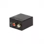 LogiLink CA0101 Toslink / RCA / 3,5 mm -audioadapteri musta