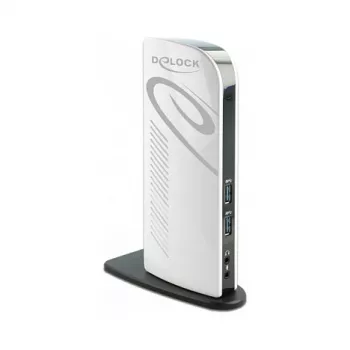 USB-telakka DeLOCK 87771 Dual HDMI Full-HD USB 3.2 LAN ääni