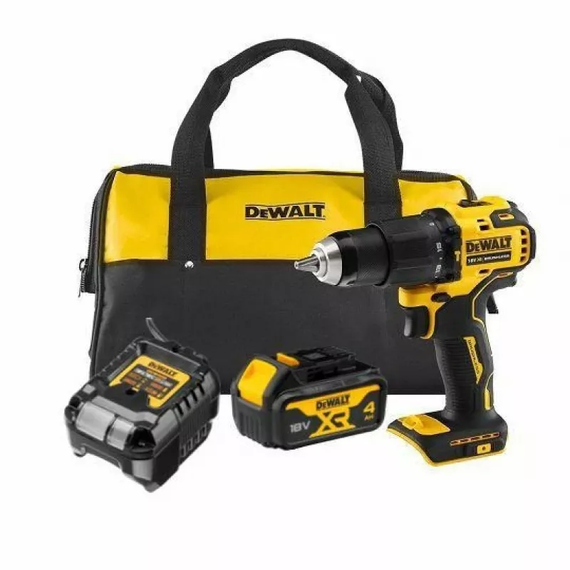 Akkuporakone-ruuvinväännin DeWalt DCD709M1 18V, 65 Nm, 1x 4,0 Ah akku